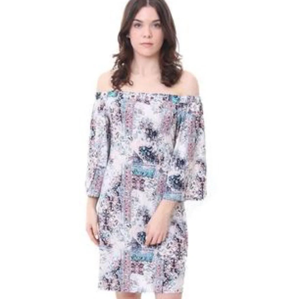 NEW Veronica M. Antique Print Dress